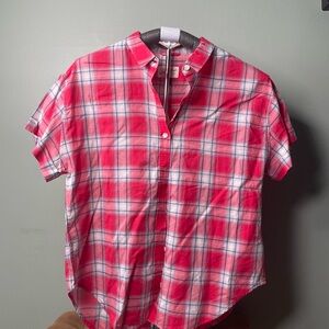 Universal Thread Red and Blue Plaid Shirt